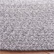 Safavieh Braided 4' X 4' Round Hand Woven Rug in Gray / Ivory