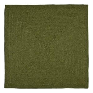 Safavieh Braided  3'-0&quot x 3'-0&quot Square Hand Woven Rug in Green