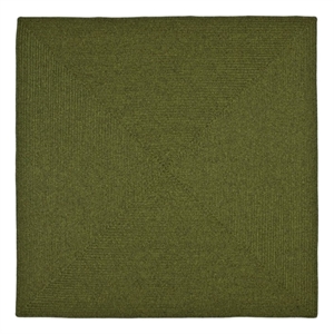 Safavieh Braided  5'-0&quot x 5'-0&quot Square Hand Woven Rug in Green