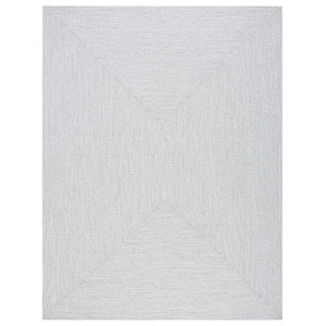 Safavieh Braided  9'-0&quot x 12'-0&quot  Hand Woven Rug in Silver / Gray