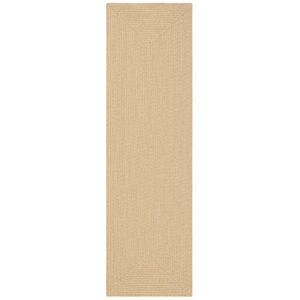 Safavieh Braided  2'-3&quot x 8'-0&quot  Hand Woven Rug in Beige / Tan