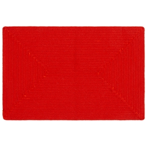 Safavieh Braided  2'-0&quot x 3'-0&quot  Hand Woven Rug in Rust