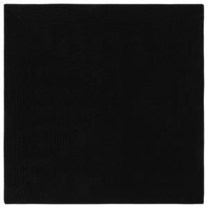 Safavieh Braided  6'-0&quot x 6'-0&quot Square Hand Woven Rug in Black