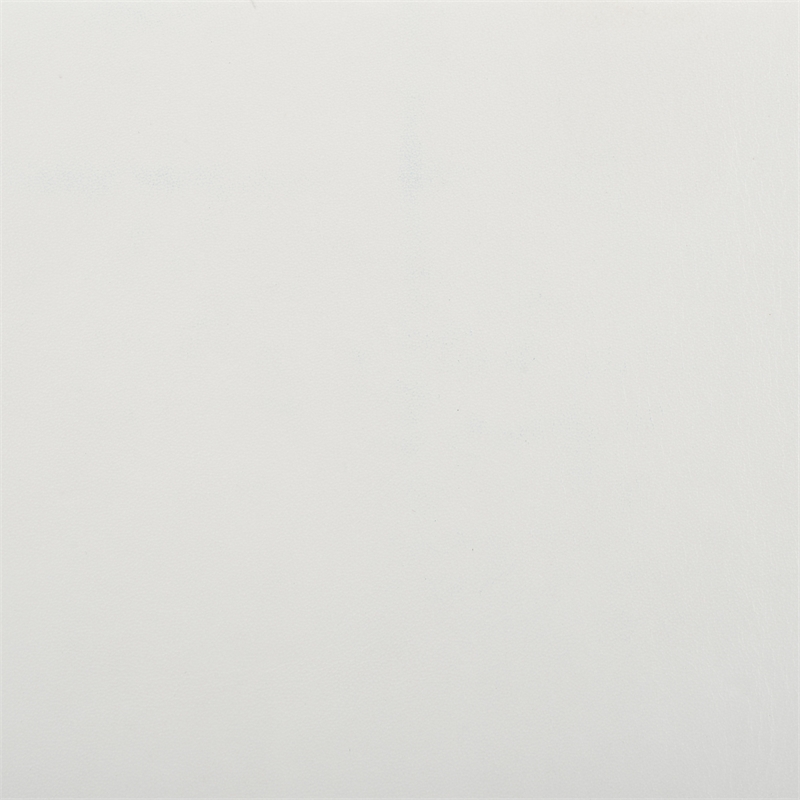 Safavieh Elron Teak and Leather Bench in White / Natural