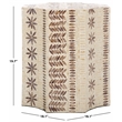 Safavieh Tuley Solid Wood Accent Table in White / Gold