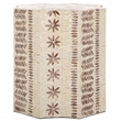 Safavieh Tuley Solid Wood Accent Table in White / Gold