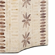 Safavieh Tuley Solid Wood Accent Table in White / Gold