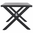 Safavieh Core Aluminum Dining Table in Gray