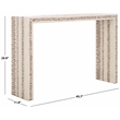 Safavieh Kestrel Solid Wood  Coffee Table in White / Gold