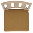 Safavieh Dominica Wood Outdoor Dining Chair in Natural / Brown