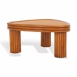 Safavieh Bayard Ratan and Plywood Coffee Table in Natural