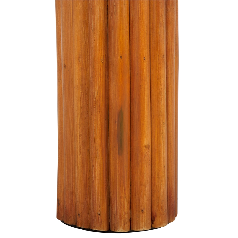Safavieh Bayard Ratan and Plywood Coffee Table in Natural