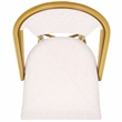 Safavieh Lydia  Aluminum  Bistro Chairs in White