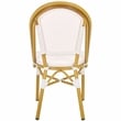 Safavieh Lydia  Aluminum  Bistro Chairs in White