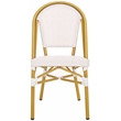 Safavieh Lydia  Aluminum  Bistro Chairs in White