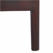 Safavieh Brando Solid Wood and Cotton Counter Stool in Brown / Brown
