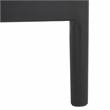 Safavieh Brando Solid Wood and Cotton Counter Stool in Brown/Black/White