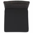 Safavieh Darin Solid Wood and Cotton Counter Stool in  Brown / Black