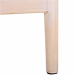 Safavieh Darin  Solid Wood and Cotton  Counter Stool in Natural / White