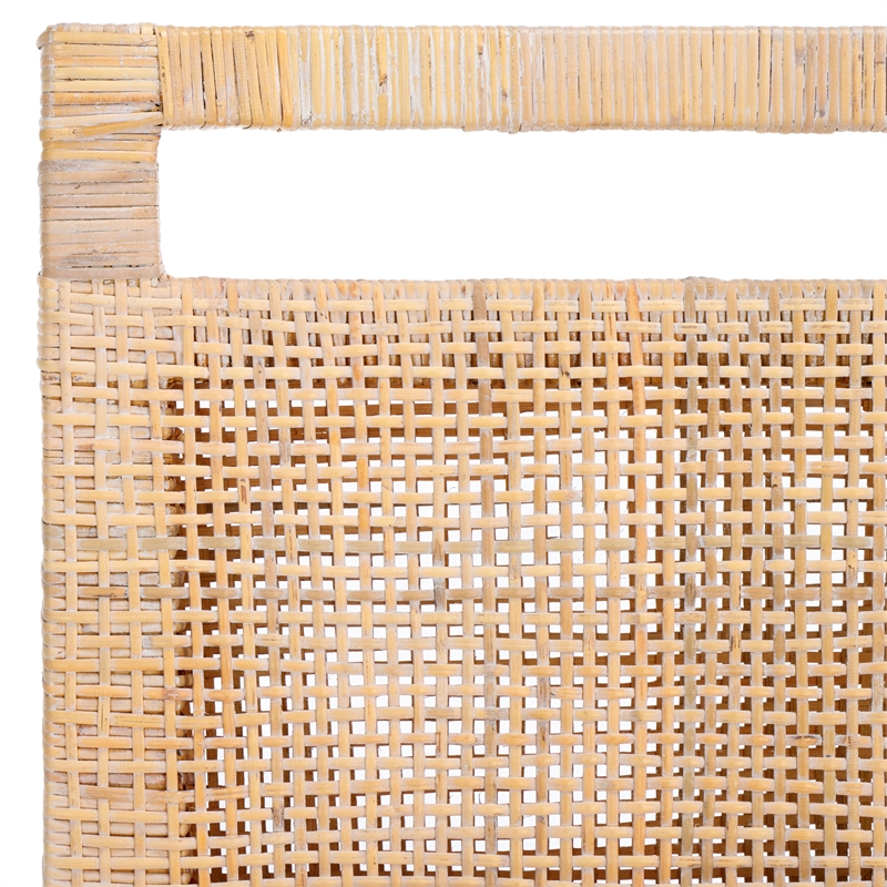 Safavieh Darin  Solid Wood and Cotton  Counter Stool in Natural / White