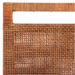 Safavieh Darin  Solid Wood and Cotton Counter Stool in Brown / White