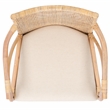 Safavieh Gianni Pine and Iron Counter Stool in Natural / White