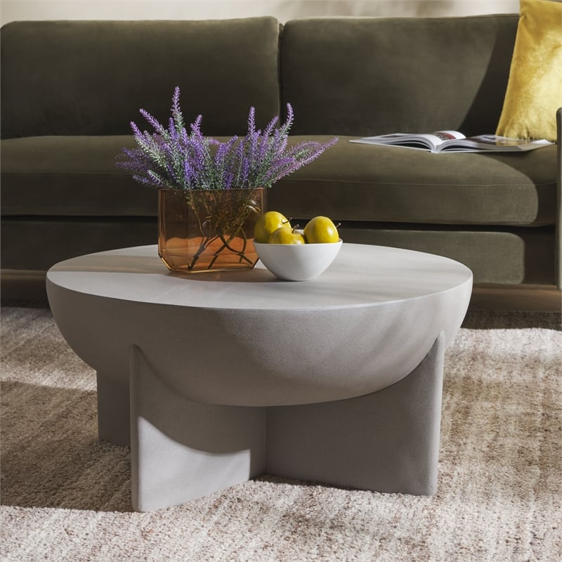 Safavieh  Devan Coffee Table in Gray