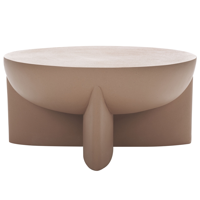 Safavieh Devan Coffee Table in Terracotta