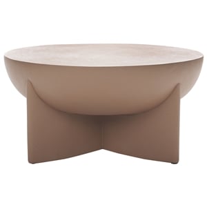 Safavieh Devan Coffee Table in Terracotta