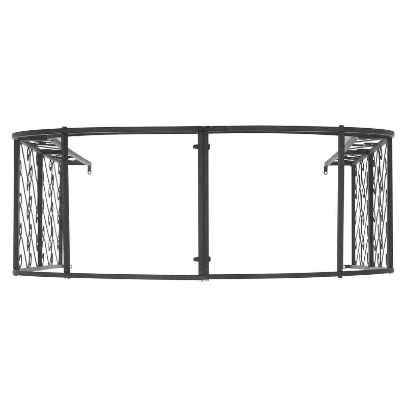 Safavieh Pagan Iron Arches in Black