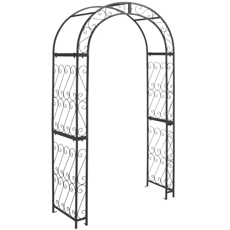 Safavieh Pagan Iron Arches in Black