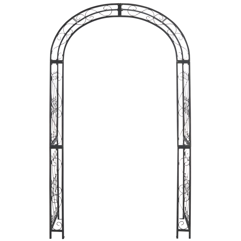 Safavieh Pagan Iron Arches in Black