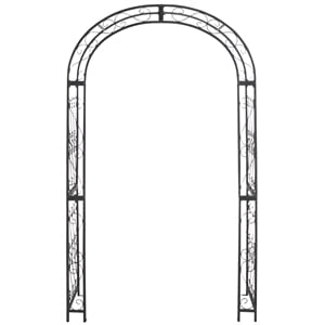 Safavieh Pagan Iron Arches in Black