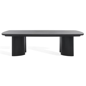 Safavieh Barnard Wood  Coffee Table in Black
