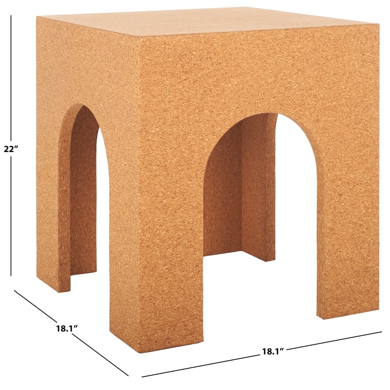 Safavieh Hansel  Accent Table in Cork