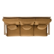 Safavieh Martinique Wood Outdoor Sofa in Natural / Brown