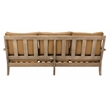 Safavieh Martinique Wood Outdoor Sofa in Natural / Brown