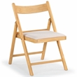 Safavieh Jacie Wood Dining Chair in Natural / White
