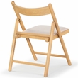 Safavieh Jacie Wood Dining Chair in Natural / White