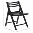 Safavieh Jacie Wood  Dining Chair in Black