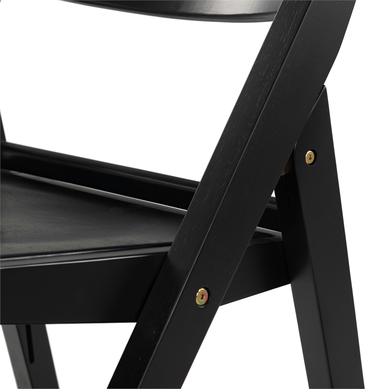 Safavieh Jacie Wood  Dining Chair in Black