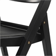 Safavieh Jacie Wood  Dining Chair in Black
