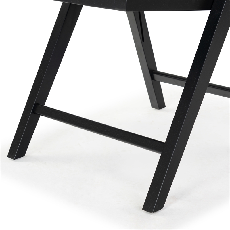 Safavieh Jacie Wood  Dining Chair in Black