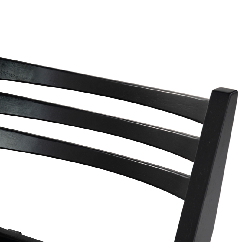 Safavieh Jacie Wood  Dining Chair in Black