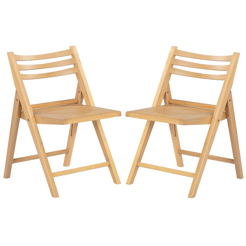 Safavieh Jacie Wood Dining Chair in Natural