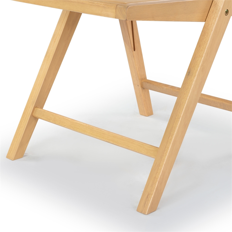 Safavieh Jacie Wood Dining Chair in Natural