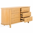 Safavieh Darrynn Pine Wood Dresser in Natural