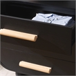 Safavieh Peterson Pine Wood Dresser in Black / Natural
