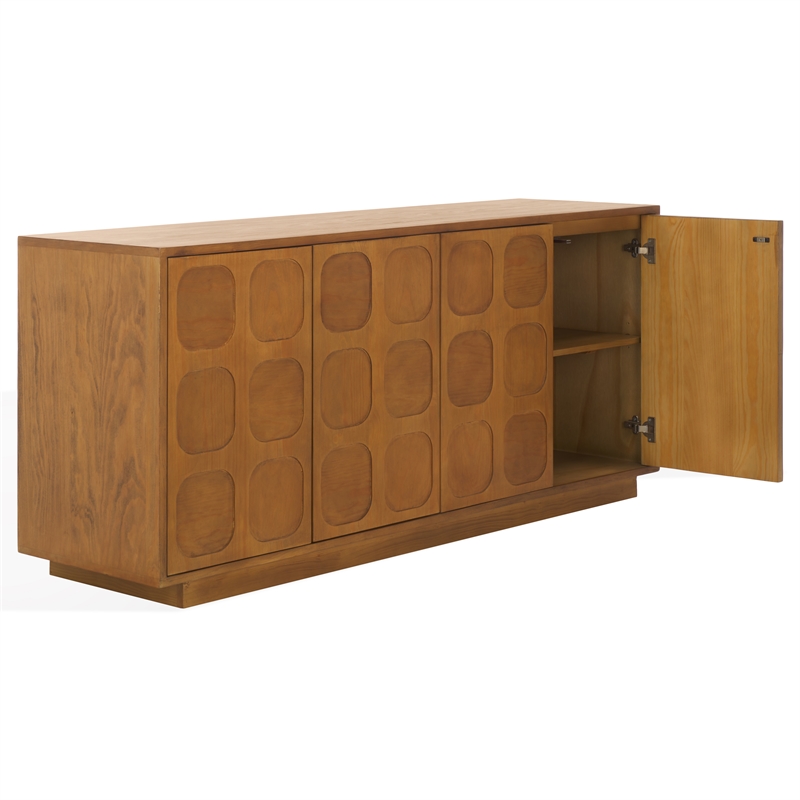 Safavieh Benedict Pine Wood Sideboard in Natural