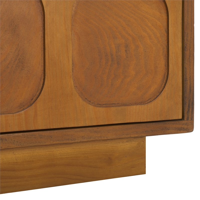 Safavieh Benedict Pine Wood Sideboard in Natural